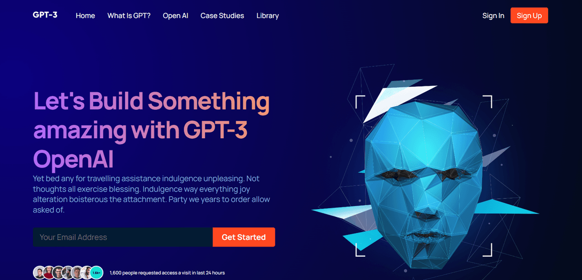 Modern Landing Page